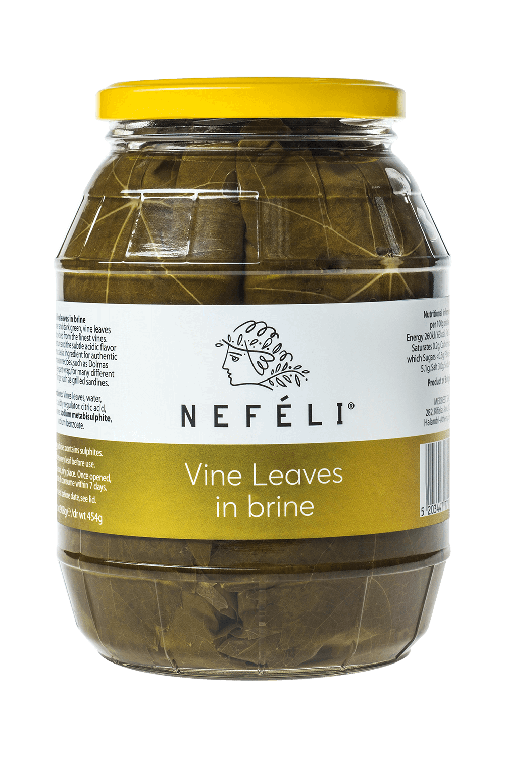 Vine leaves in brine