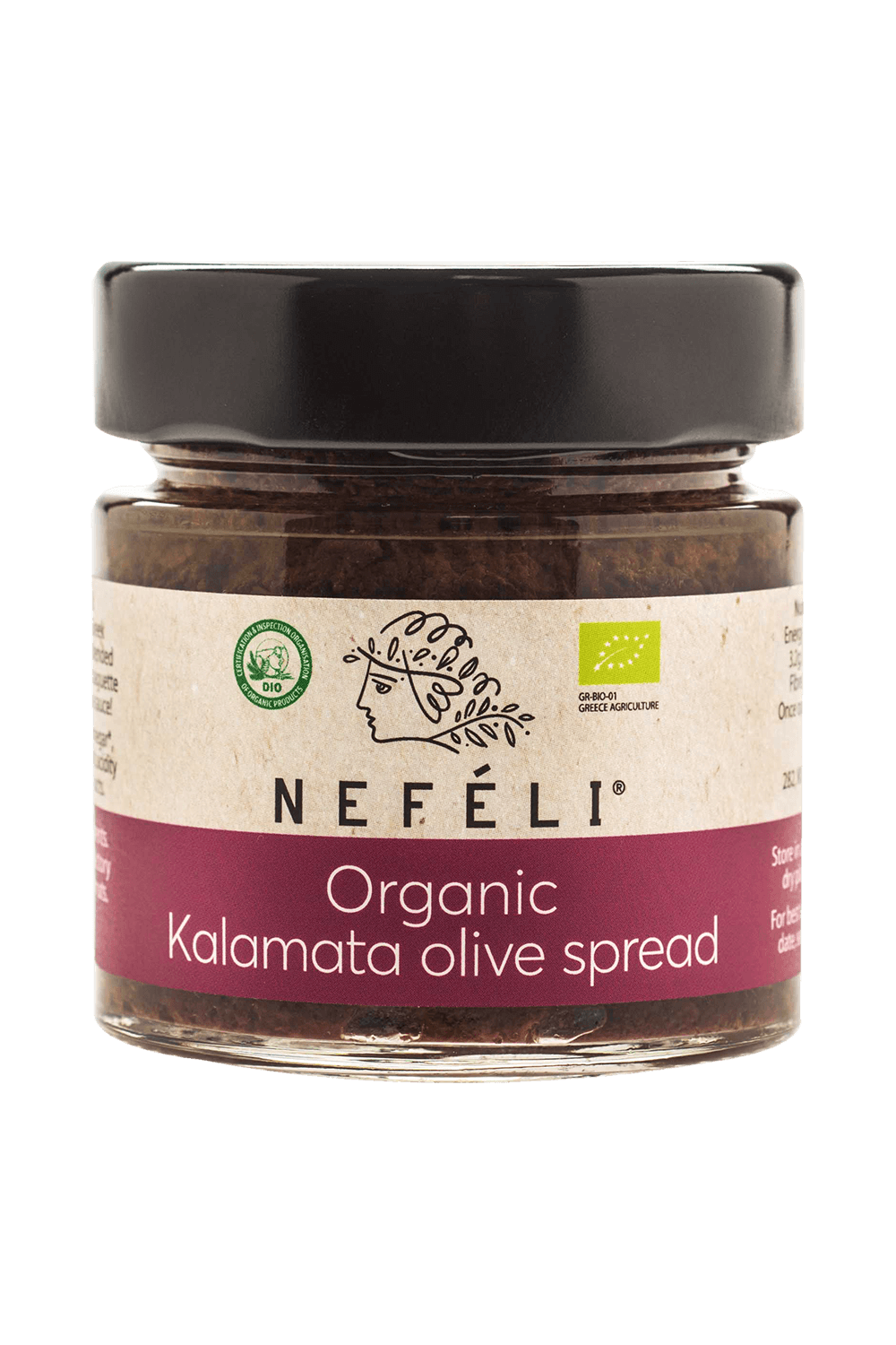 Organic Kalamata olive spread