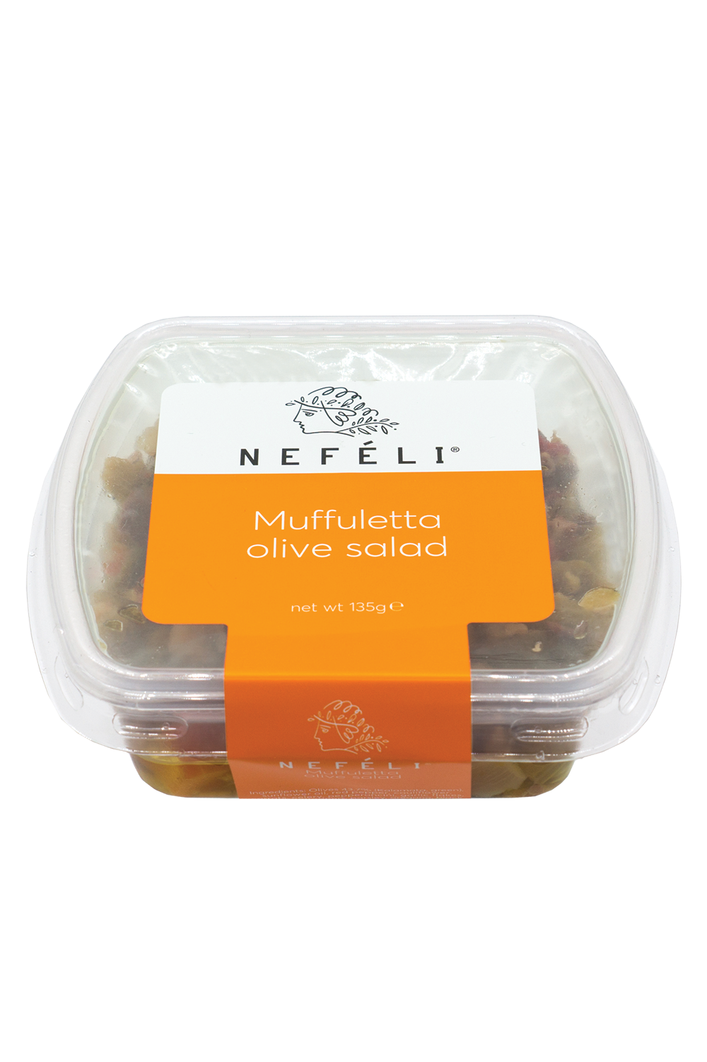Muffuletta olive salad in deli cup